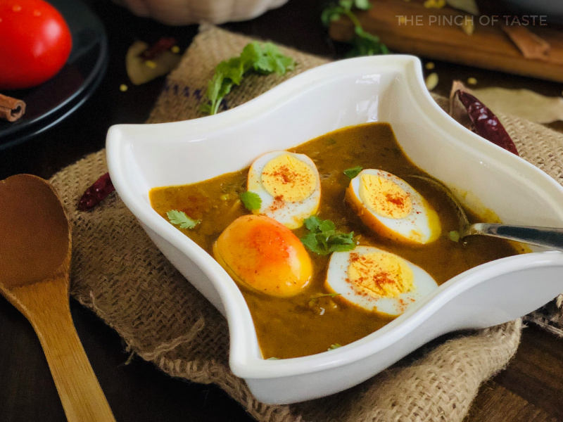 Dimer Dalna/Bengali Egg Curry