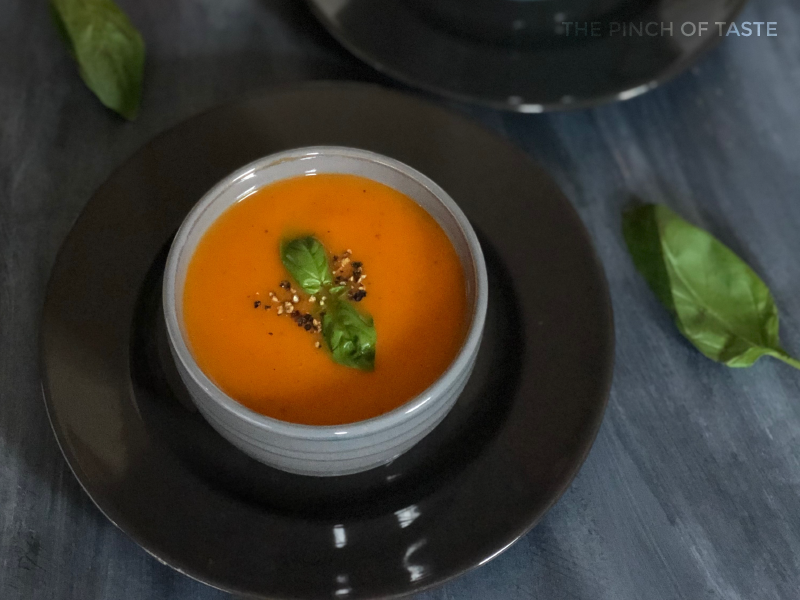 Tomato Carrot Basil Soup