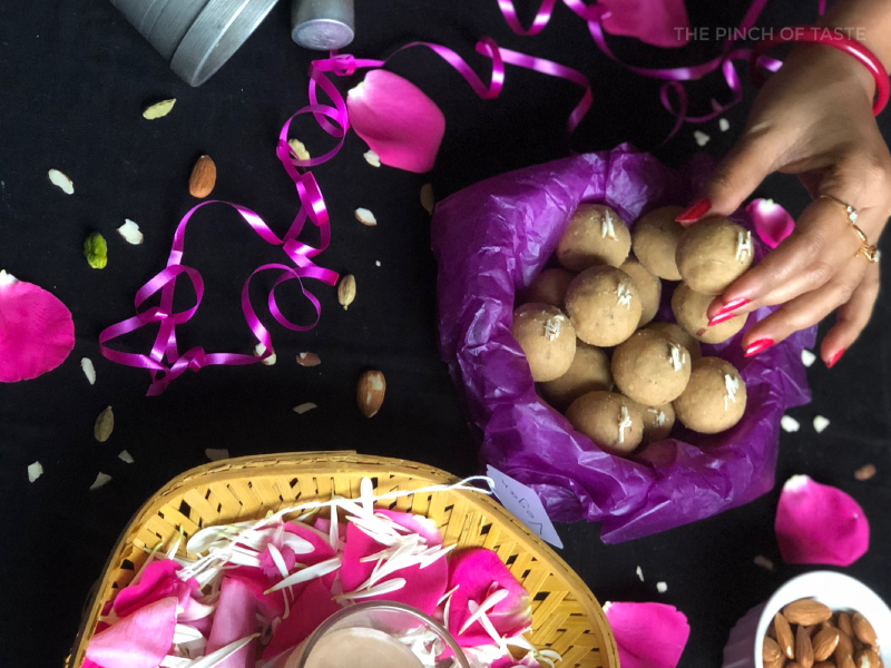 Vegan Gond Laddu